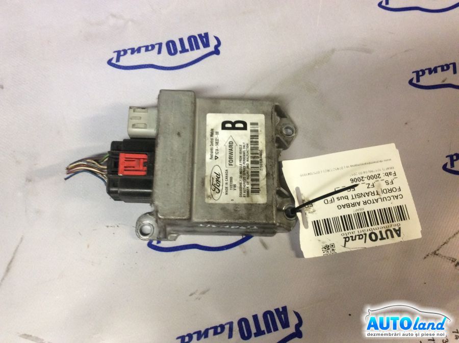 Calculator Airbag FORD TRANSIT bus (FD_ _,FB_ _,FS_ _,FZ_ _,FC_ _) 2000-2006 Cod 1C1A14B321BB