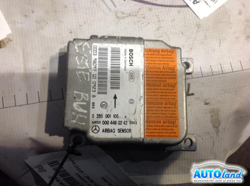 Calculator Airbag MERCEDES-BENZ VITO bus (638) 1996-2003 Cod 0004460242 