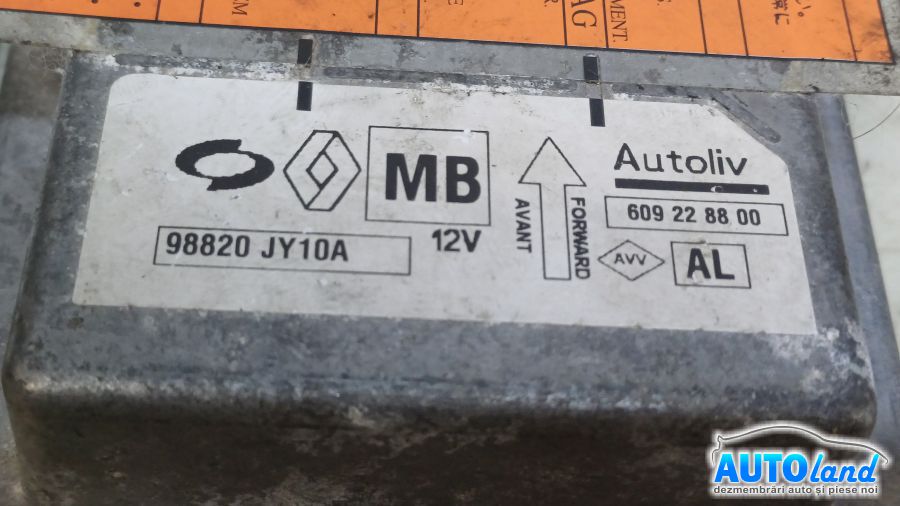 Calculator Airbag NISSAN JUKE 2010-2025 Cod 98820JY10A 