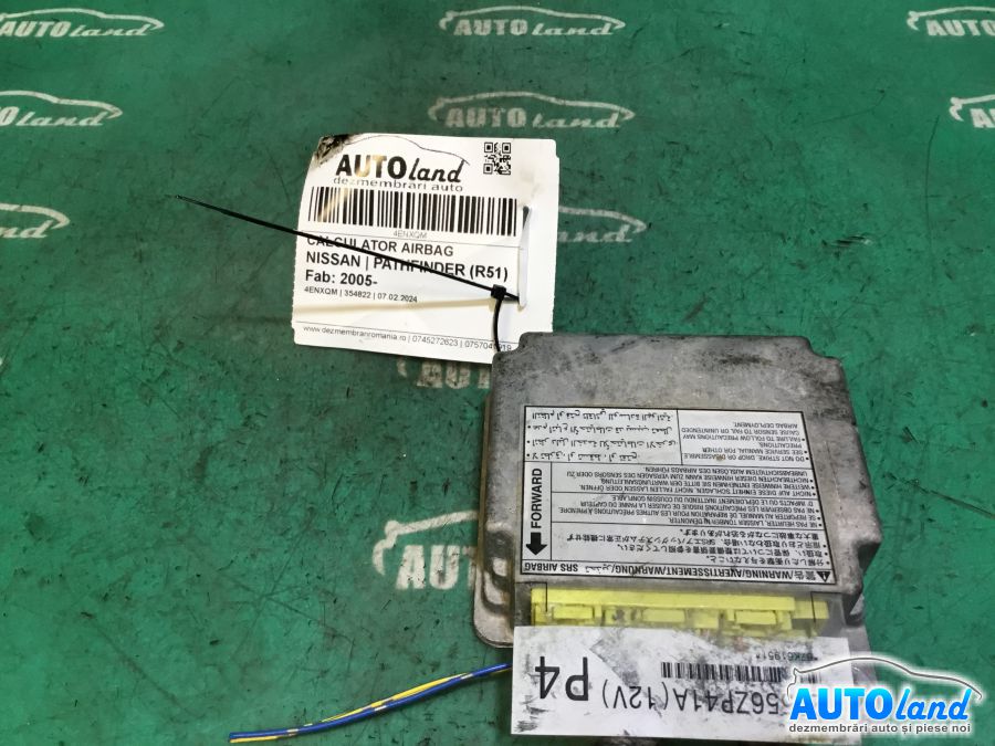 Calculator Airbag NISSAN PATHFINDER (R51) 2005-2025 Cod 28556ZP41A 