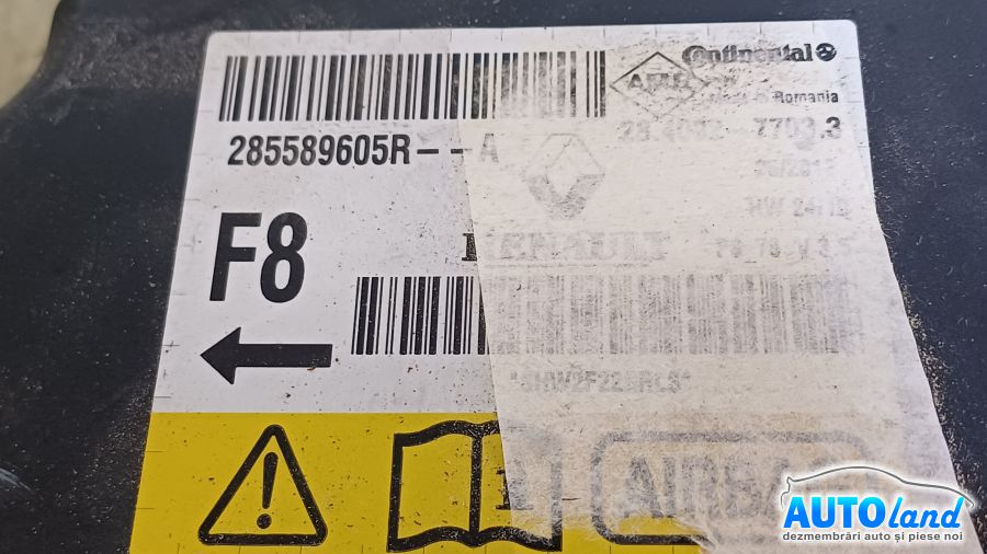 Calculator Airbag RENAULT SCENIC III (JZ0/1_) 2009-2025 Cod 285589605R 