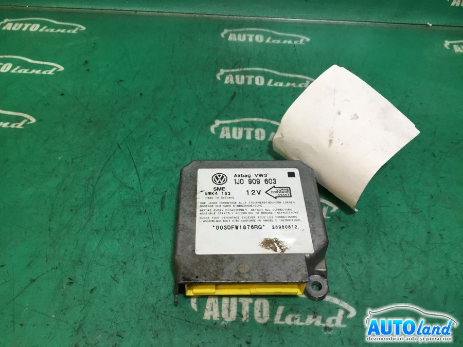Calculator Airbag VOLKSWAGEN GOLF IV (1J1) 1997-2005 Cod 1J0909603 