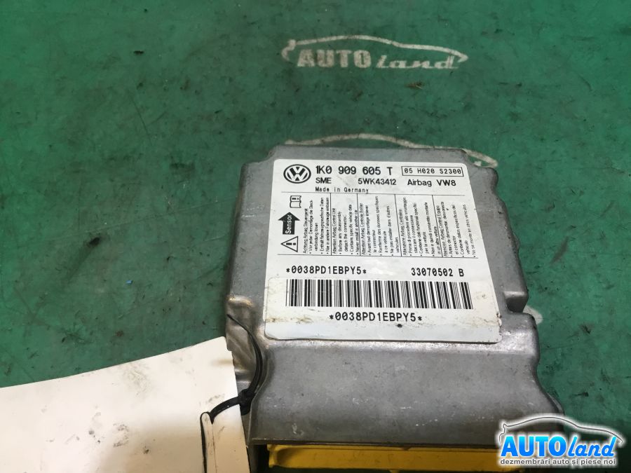 Calculator Airbag VOLKSWAGEN GOLF V (1K1) 2003-2026 Cod 1K0909605T 