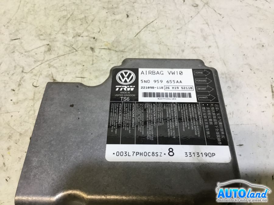 Calculator Airbag VOLKSWAGEN PASSAT (3AA,B7) 2011-2025 Cod 5N0959655AA 