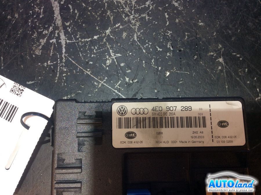 Calculator Confort AUDI A8 (4E_) 2002-2010 Cod 4E0907289 