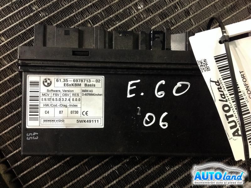 Calculator Confort BMW 5 (E60) 2003-2025 Cod 61356978713 