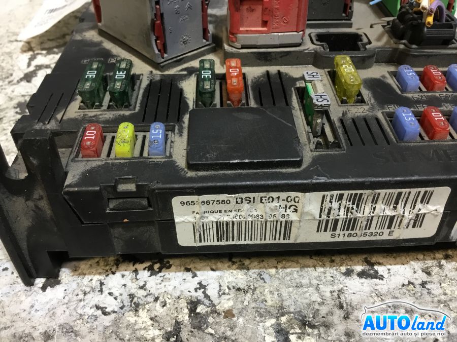 Calculator Confort CITROEN BERLINGO 1996-2025 Cod 9653667580 