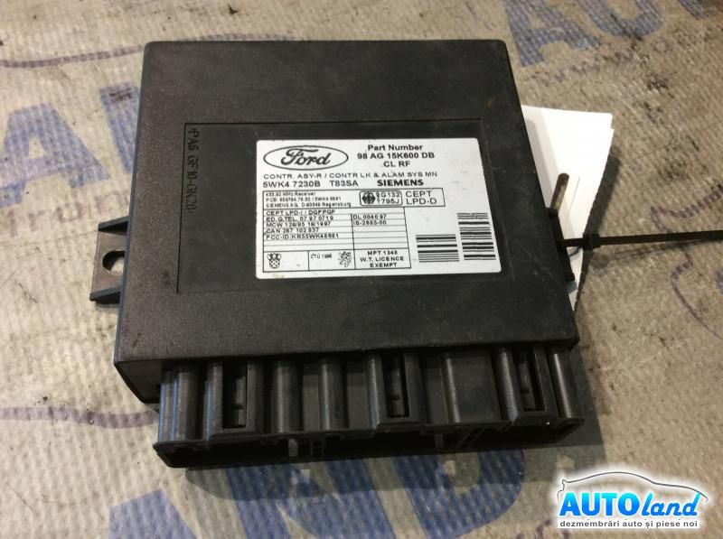 Calculator Confort FORD FOCUS (DAW,DBW) 1998-2001 Cod 98AG15K600DB 