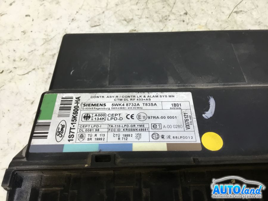 Calculator Confort FORD MONDEO III (B5Y) 2000-2003 Cod 1S7T15K600HA 