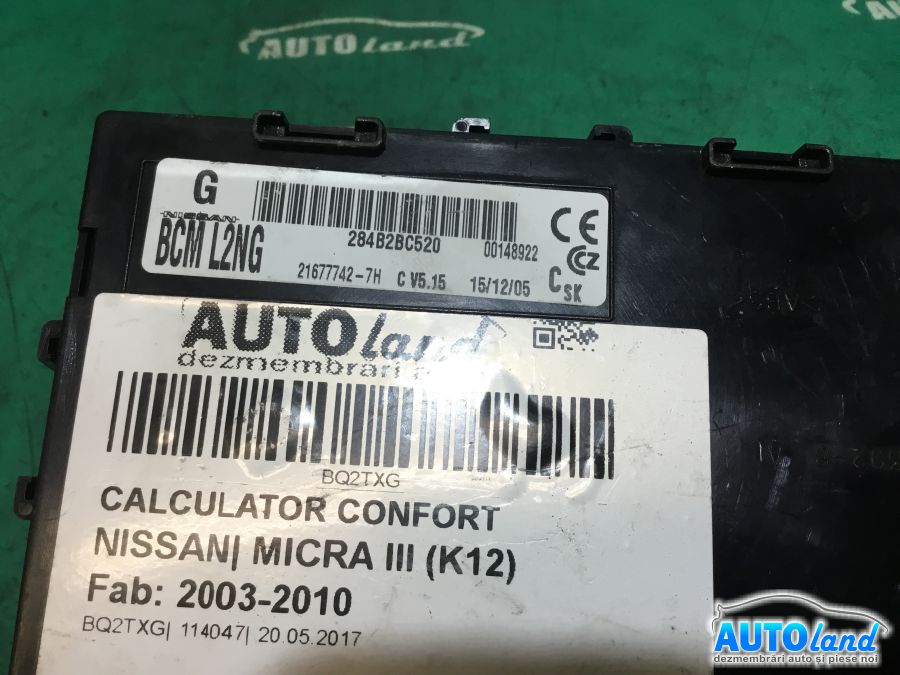 Calculator Confort NISSAN MICRA III (K12) 2003-2010 Cod 216777427H 