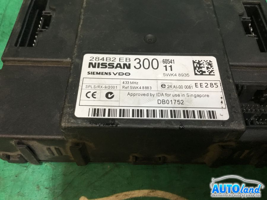 Calculator Confort NISSAN NAVARA (D40) 2004-2025 Cod 284B2EB 