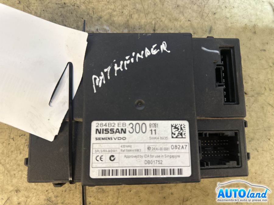 Calculator Confort NISSAN PATHFINDER (R51) 2005-2026 Cod 284B2EB300 