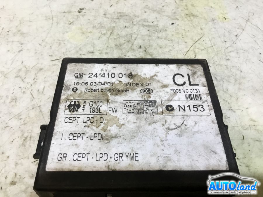 Calculator Confort OPEL ASTRA G caroserie (F70) 1999-2005 Cod 24410018 