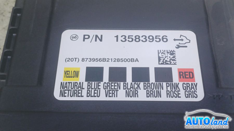 Calculator Confort OPEL ASTRA J hatchback 2009-2025 Cod 13583956 