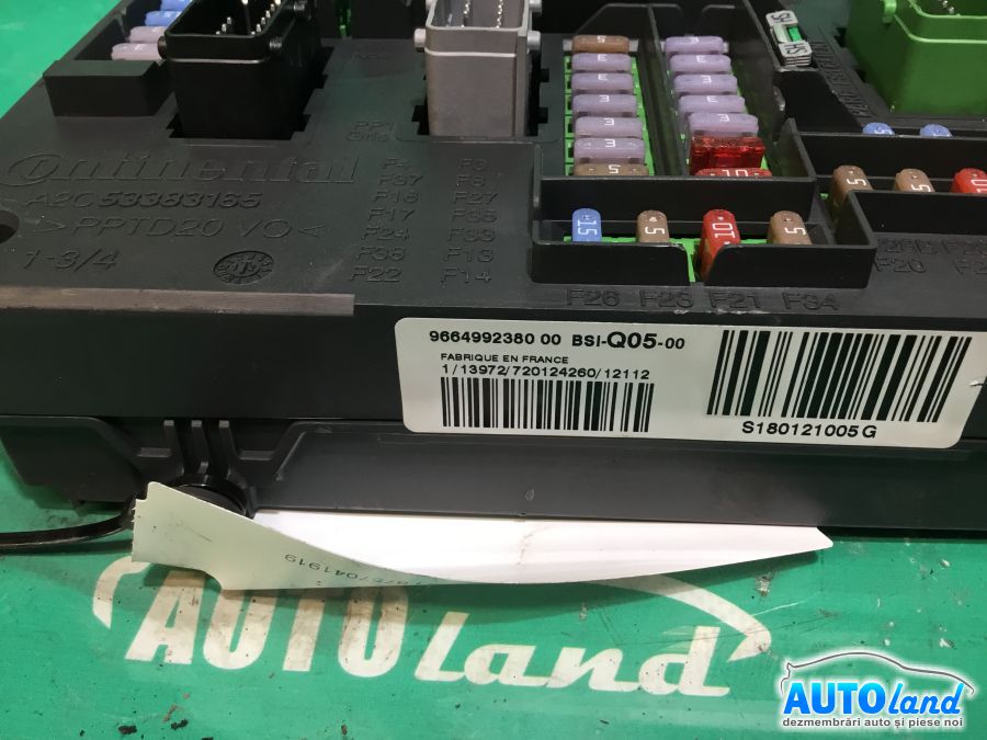 Calculator Confort PEUGEOT 508 2010-2025 Cod 9664992380 