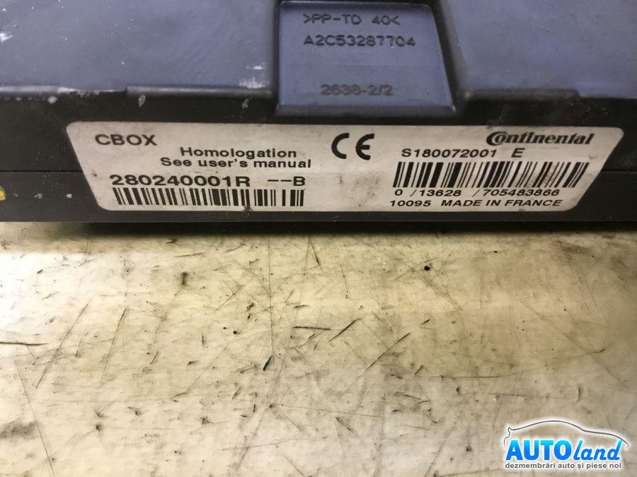 Calculator Confort RENAULT FLUENCE (L30_) 2010-2025 Cod 280240001R 