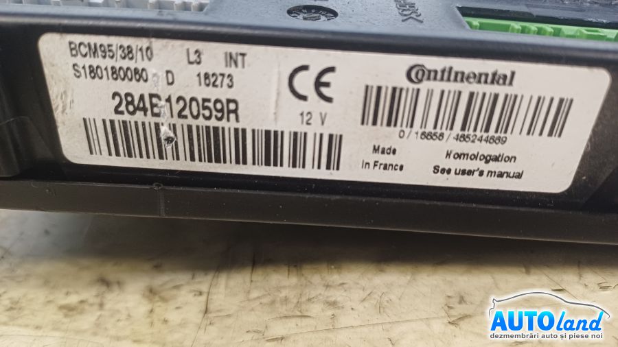 Calculator Confort RENAULT ZOE 2012-2025 Cod 284B12059R 