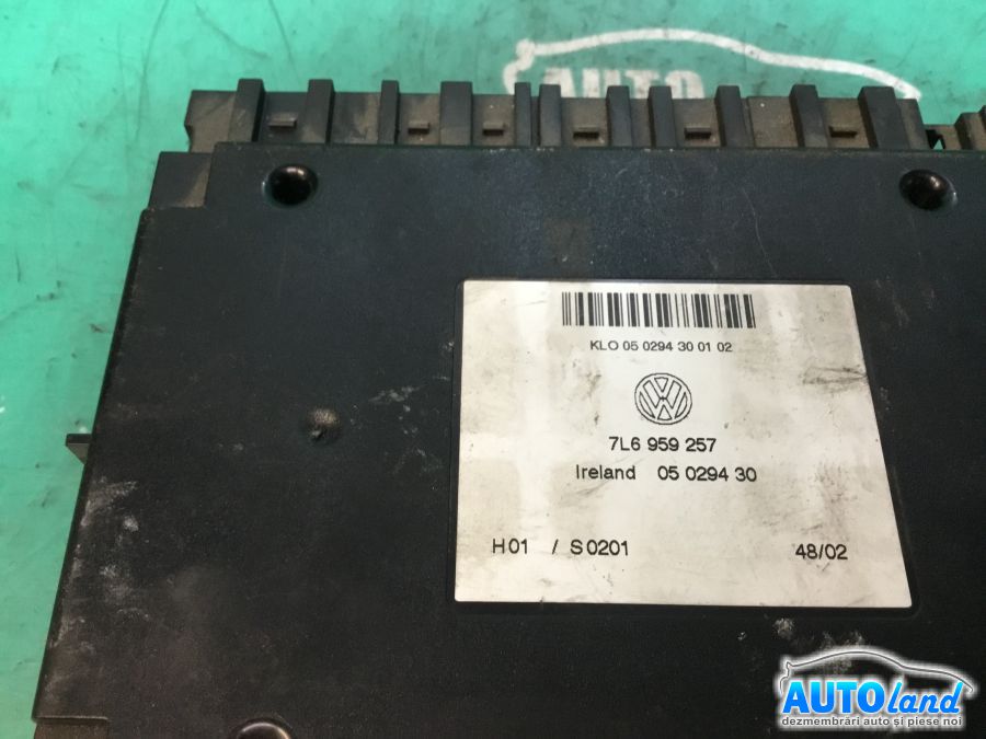 Calculator Confort VOLKSWAGEN TOUAREG (7LA,7L6,7L7) 2002-2025 Cod 7L6959257 