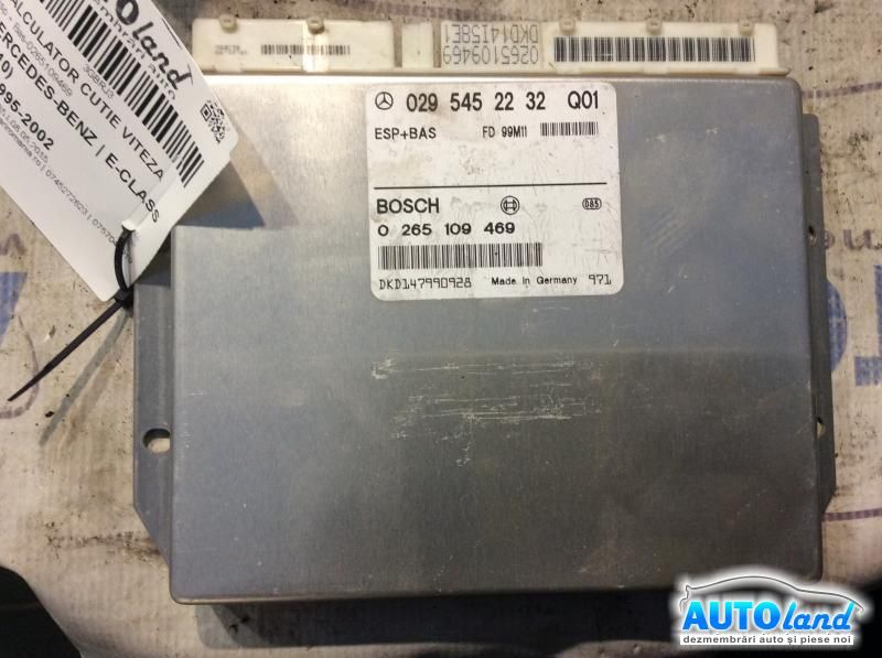 Calculator Cutie Viteza MERCEDES-BENZ E-CLASS (W210) 1995-2002 Cod 0295452232Q01 