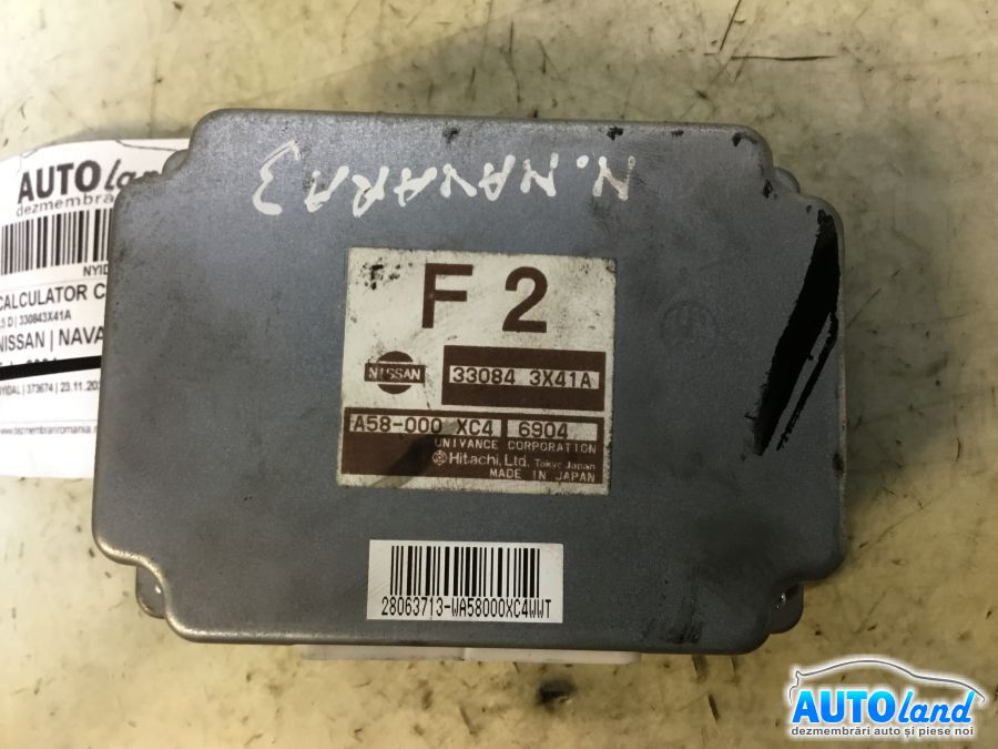Calculator Cutie Viteza NISSAN NAVARA (D40) 2004-2025 Cod 330843X41A 