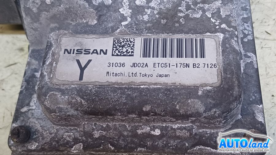 Calculator Cutie Viteza NISSAN QASHQAI (J10,JJ10) 2007-2025 Cod 31036JD02A 