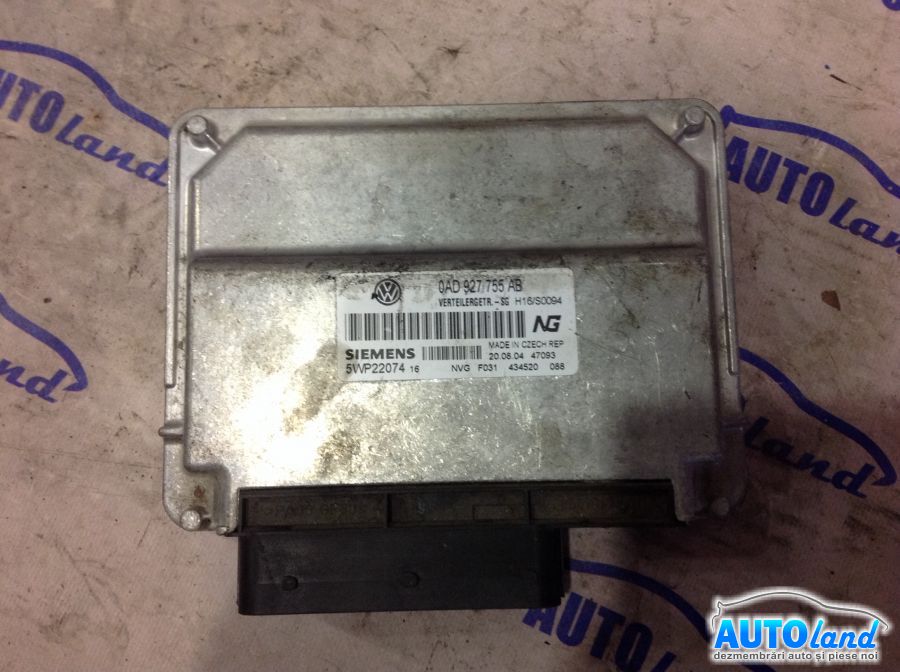 Calculator Cutie Viteza VOLKSWAGEN TOUAREG (7LA,7L6,7L7) 2002-2025 Cod 0AD927755AB 