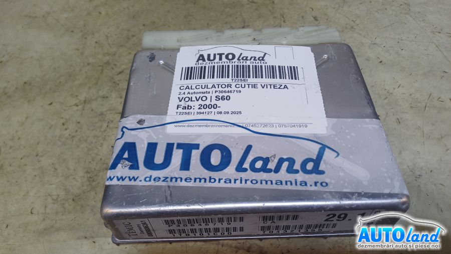 Calculator Cutie Viteza VOLVO S60 2000-2025 Cod P30646719 