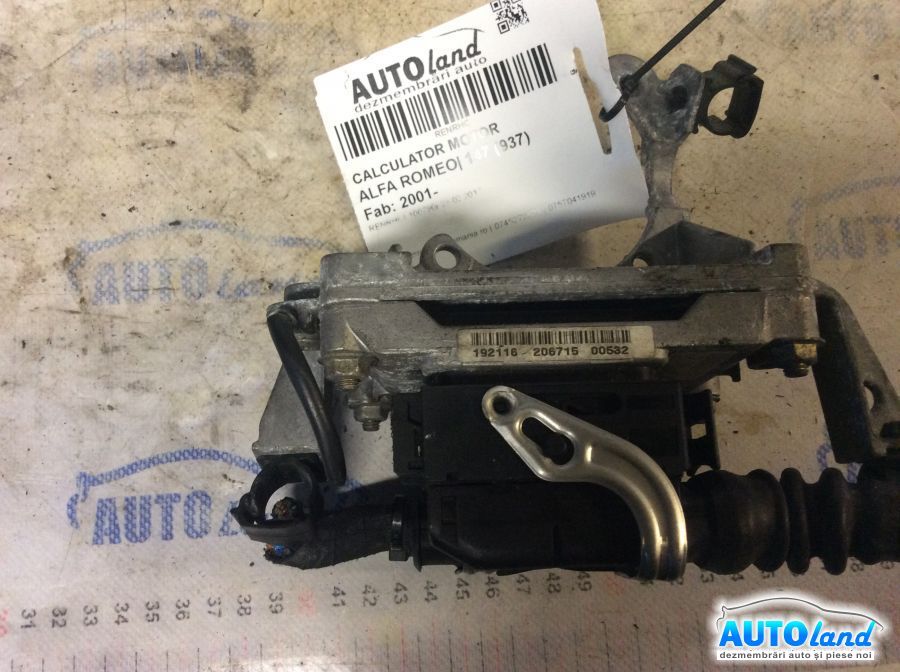Calculator ECU Motor ALFA ROMEO 147 (937) 2001-2025 Cod 0261206715 