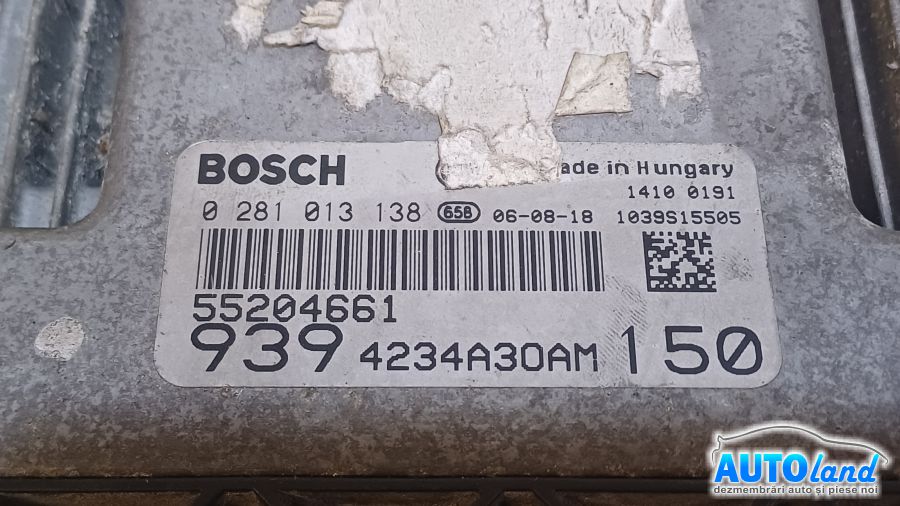 Calculator Ecu Motor ALFA ROMEO 159 2005-2025 Cod 0281013138 