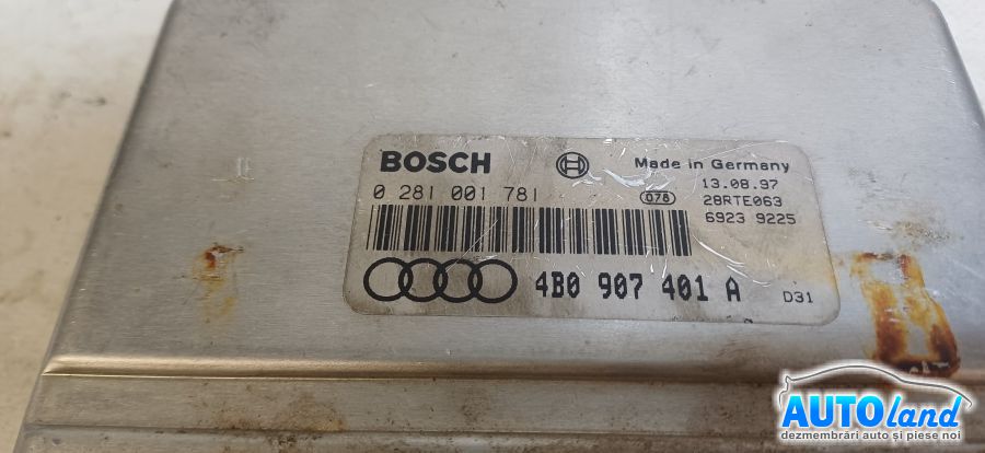Calculator ECU Motor AUDI A6 (4B,C5) 1997-2005 Cod 4B0907401H 