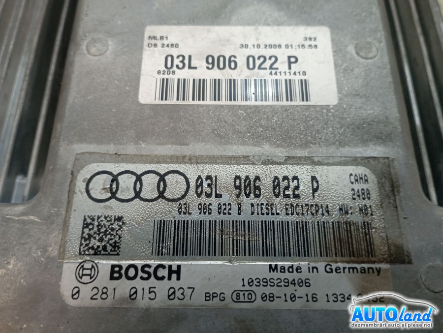 Calculator Ecu Motor AUDI Q5 (8R) 2008-2026 Cod 03L906022P 