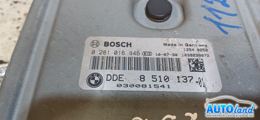 Calculator Ecu Motor BMW 5 (F10) 2010-2026 Cod 0281016846 