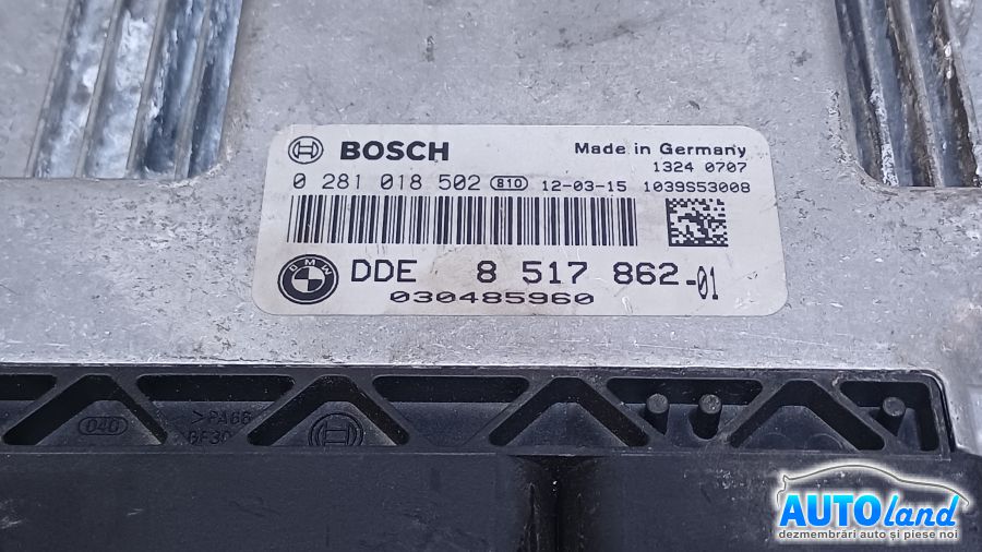 Calculator Ecu Motor BMW 5 (F10) 2010-2025 Cod 8517862 