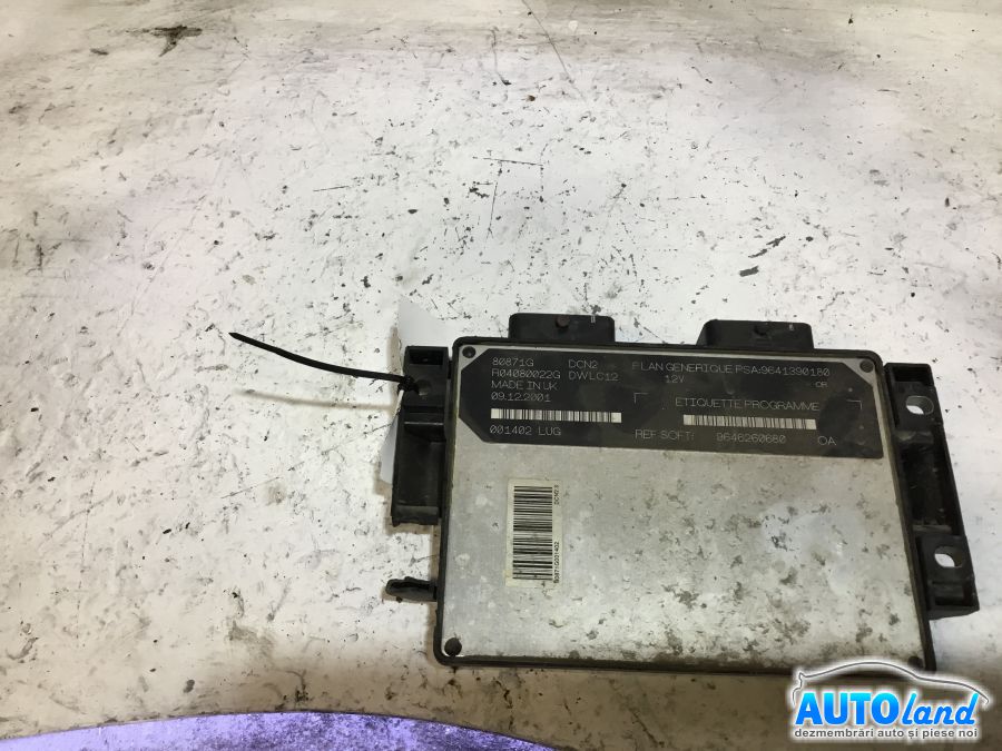 Calculator ECU Motor CITROEN BERLINGO 1996-2025 Cod 9646260680 