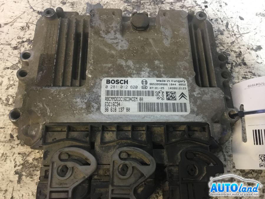 Calculator ECU Motor CITROEN BERLINGO 2004-2008 Cod 9661813780 