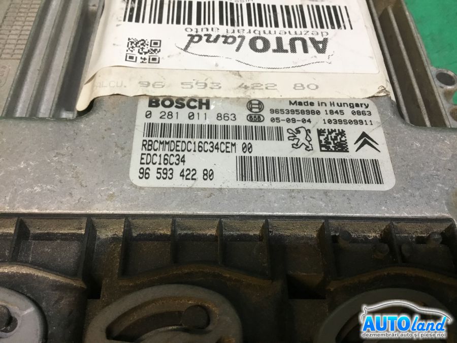 Calculator ECU Motor CITROEN C4 (LC_) 2004-2025 Cod 9659342280 