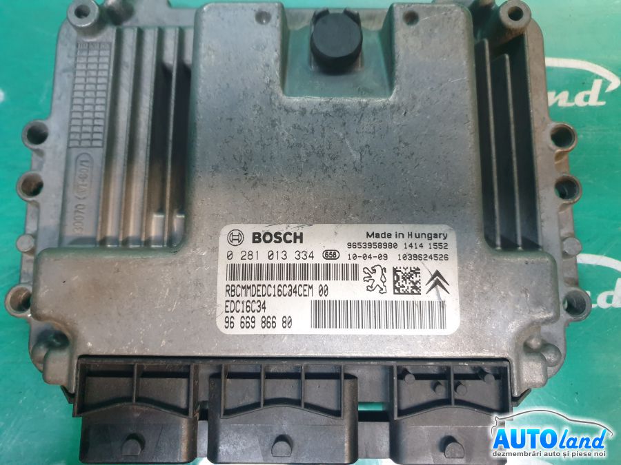 Calculator ECU Motor CITROEN C4 Picasso (UD_) 2007-2013 Cod 9666986680 