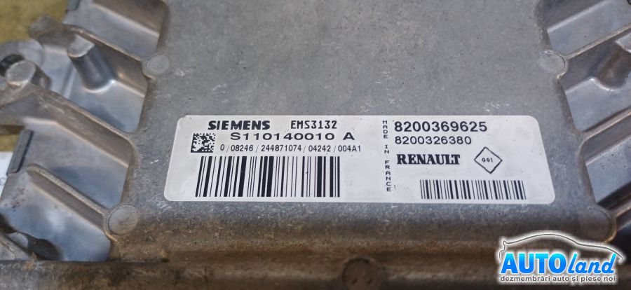 Calculator Ecu Motor DACIA LOGAN (LS_) 2004-2026 Cod 8200369625 
