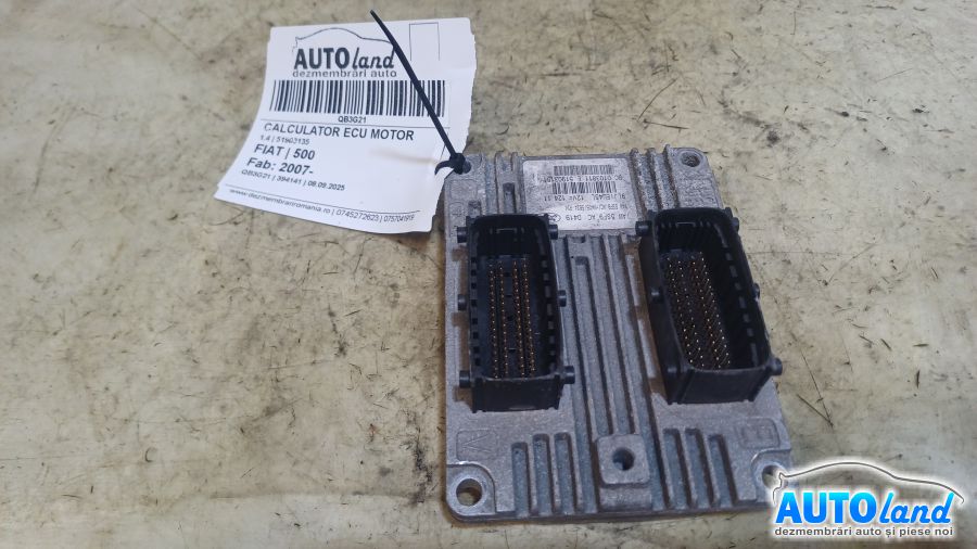 Calculator Ecu Motor FIAT 500 2007-2025 Cod 51903135 