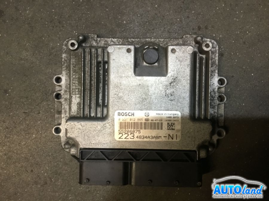 Calculator ECU Motor FIAT DOBLO (119) 2001-2025 Cod 0281012865 