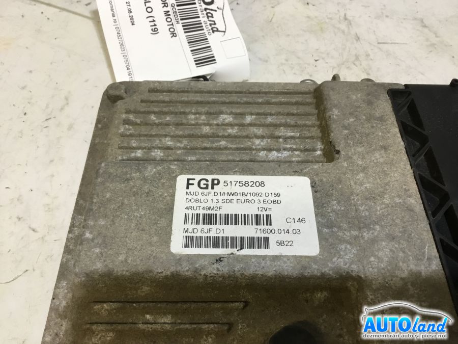 Calculator ECU Motor