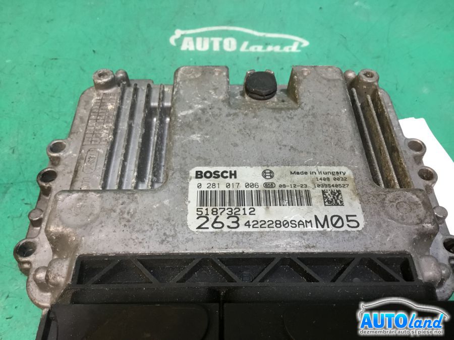 Calculator ECU Motor FIAT DOBLO (263) 2009-2025 Cod 0281017006 