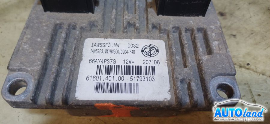 Calculator Ecu Motor FIAT GRANDE PUNTO (199) 2005-2025 Cod 51793103 