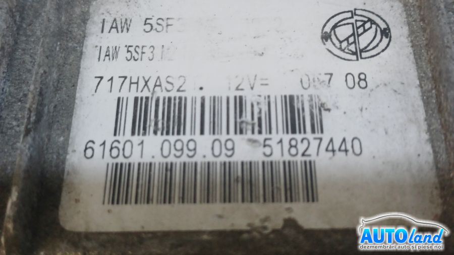 Calculator Ecu Motor FIAT GRANDE PUNTO (199) 2005-2025 Cod 51827440 
