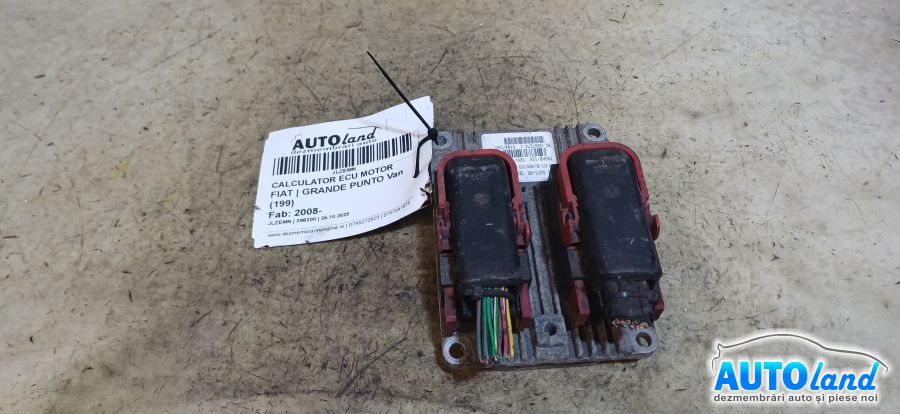 Calculator Ecu Motor FIAT GRANDE PUNTO Van (199) 2008-2025 Cod 51847330 