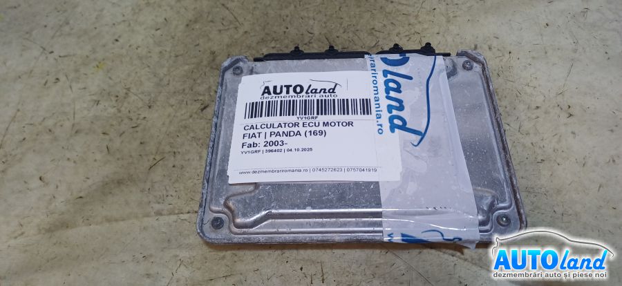 Calculator Ecu Motor FIAT PANDA (169) 2003-2026 Cod 51834074 