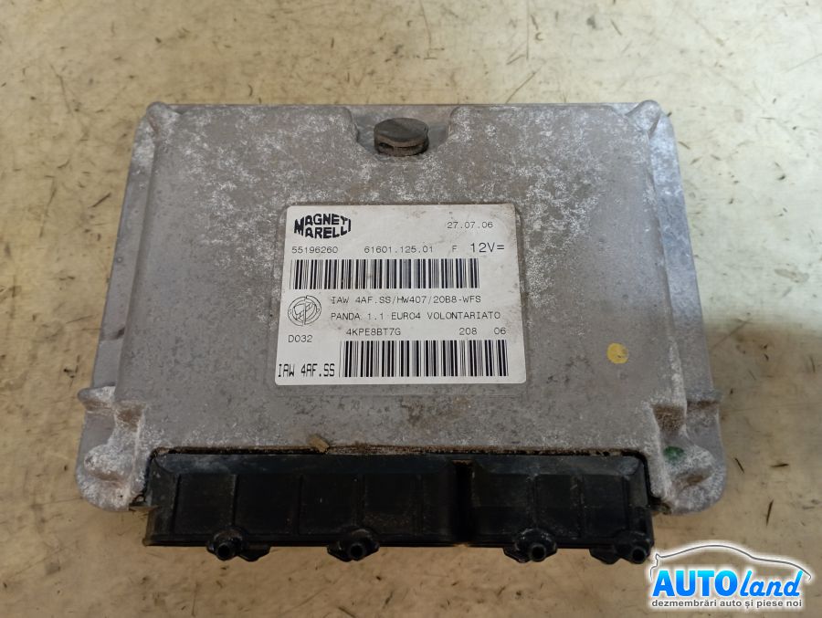 Calculator Ecu Motor FIAT PANDA (169) 2003-2025 Cod 55196260 