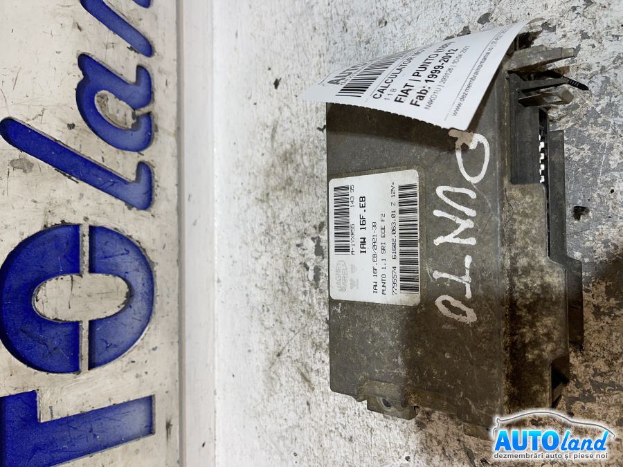 Calculator ECU Motor FIAT PUNTO (188) 1999-2012 Cod 7795574 