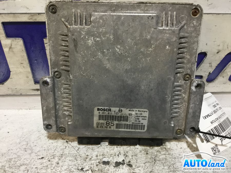 Calculator ECU Motor FIAT ULYSSE (179AX) 2002-2025 Cod 0281011133 
