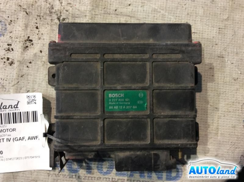 Calculator ECU Motor FORD ESCORT IV (GAF,AWF,ABFT) 1985-1990 Cod 0227400101 